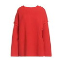 【送料無料】 ジル・サンダー レディース ニット&セーター アウター Sweaters Red