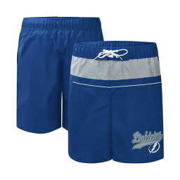スターター レディース カジュアルパンツ ボトムス Men's Blue Tampa Bay Lightning Freestyle Volley Swim Shorts Blue