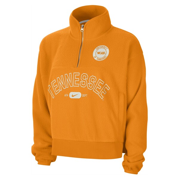 ナイキ ブルゾン レディース ナイキ レディース ジャケット＆ブルゾン アウター Tennessee Volunteers Nike Women's Fly Fleece QuarterZip Jacket Tennessee Orange