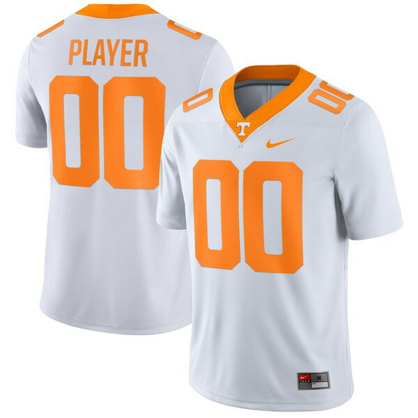 ナイキ メンズ ユニフォーム トップス Tennessee Volunteers Nike PickAPlayer NIL Replica Football Jersey White