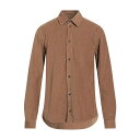 トラサルディ メンズ シャツ トップス Shirts Camel