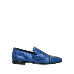 ジーオーバーニー・コンティー メンズ スリッポン・ローファー シューズ Loafers Blue