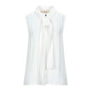 【送料無料】 マルニ レディース カットソー トップス Tops White