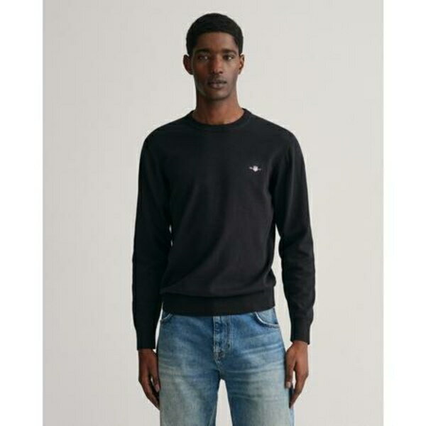 ガント メンズ ニット&セーター アウター Classic Cotton Crew Neck Sweater
