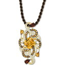 ルヴァン レディース ネックレス・チョーカー・ペンダントトップ アクセサリー Crazy Collection Multi-Gemstone Braided S...
