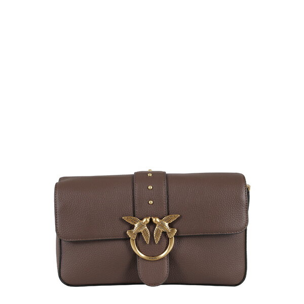 ピンコ レディース トートバッグ バッグ Love One Classic Slouchy Q Cioccolato Amaro