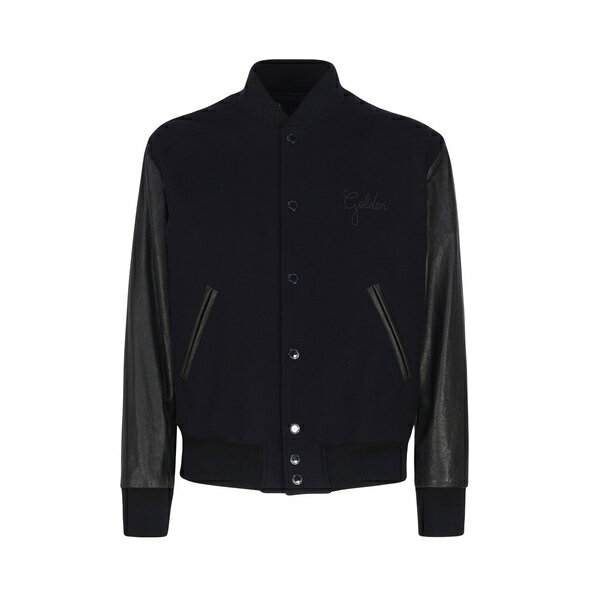 ゴールデングース メンズ ジャケット＆ブルゾン アウター "aleandro Single" Bomber Jacket Black