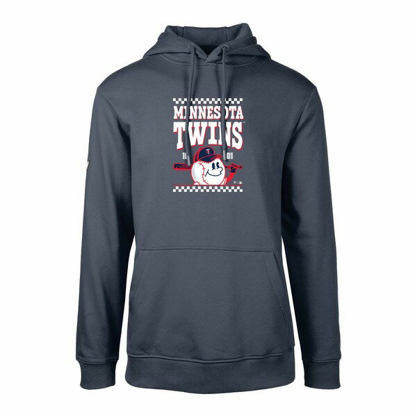 レベルウェア メンズ パーカー スウェットシャツ アウター Minnesota Twins Levelwear Podium Inaugural Pullover Hoodie Navy