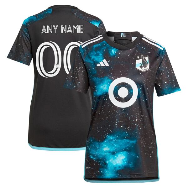 ǥ ǥ ˥ե ȥåץ Minnesota United FC adidas Women's 2024 Starry Night Replica Custom Jersey Black