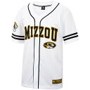 RVA Y jtH[ gbvX Missouri Tigers Colosseum Free Spirited Mesh ButtonUp Baseball Jersey White