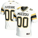 ゲームデイグレーツ メンズ ユニフォーム トップス Missouri Tigers GameDay Greats NIL PickAPlayer Football Jersey White