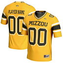 ゲームデイグレーツ メンズ ユニフォーム トップス Missouri Tigers GameDay Greats NIL PickAPlayer Football Jersey Gold