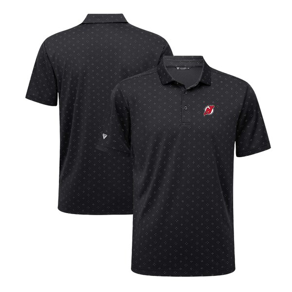 xEFA Y |Vc gbvX New Jersey Devils Levelwear Detect Insignia Core Polo Black