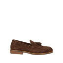 【送料無料】 フラテッリ ロセッティ メンズ スリッポン・ローファー シューズ Loafers Brown