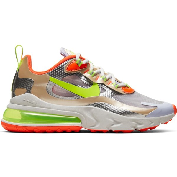 Nike ʥ ǥ ˡ Nike Air Max 270 React  US_W_5.5W Desert Ore Volt Orange (Women's)