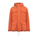 ホルバー ダウン メンズ 【送料無料】 ホルバー メンズ ジャケット＆ブルゾン アウター Down jackets Orange