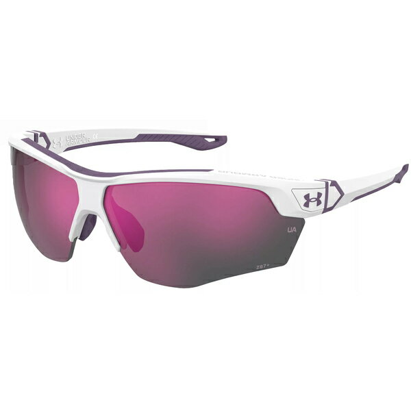 アンダーアーマー レディース サングラス＆アイウェア アクセサリー Under Armour Yard Dual Sunglasses White/Purple