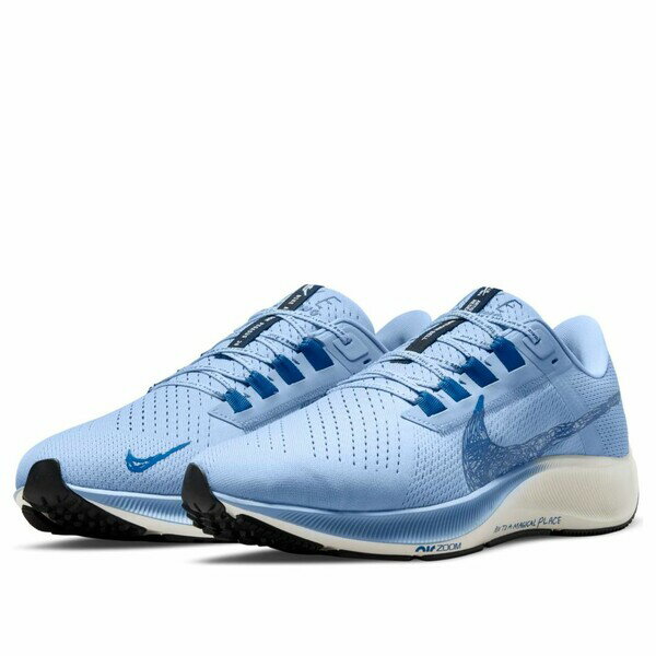 Nike ナイキ メンズ スニーカー 【Nike x Nathan Bell Air Zoom Pegasus 38 A.I.R. 'Run To A Magical Place - Aluminum' DM1610-400】 サイズ US_9.5(27.5cm)