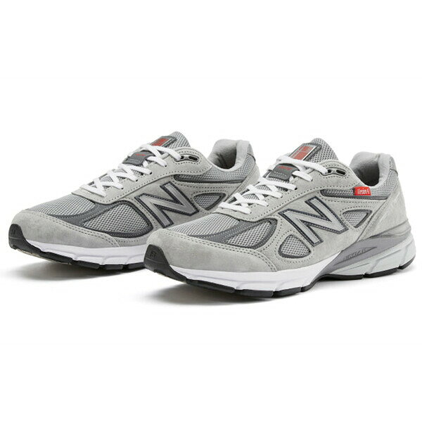 New Balance ニューバランス メンズ スニーカー 【New Balance 990v4 Made In USA 'Red Label - Grey' M990VS4】 サイズ US_8.5(26.5cm)