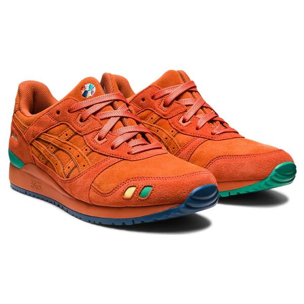 ASICS アシックス メンズ スニーカー 【ASICS x Ballaholic Gel-Lyte III OG Sportswear Shoes 'Harvest Pumpkin Orange' 1201A941-800】 サイズ US_9.5(27.5cm)
