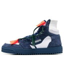 Off-White オフホワイト メンズ スニーカー 【Off-White 3.0 Off Court High 'Navy White Orange' OMIA065S23LEA0030146】 サイズ US_M_4.5(4)