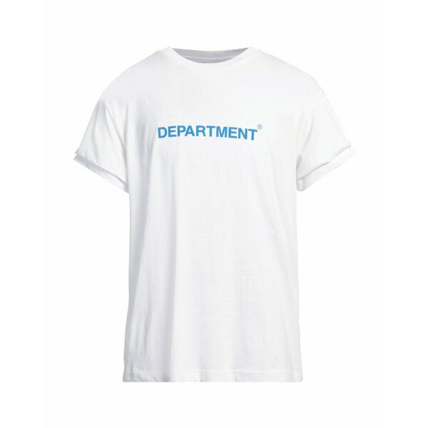 【送料無料】 デパートメントファイブ メンズ Tシャツ トップス T-shirts White