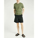 【送料無料】 オフホワイト メンズ カジュアルパンツ ボトムス Shorts & Bermuda Shorts Black 2