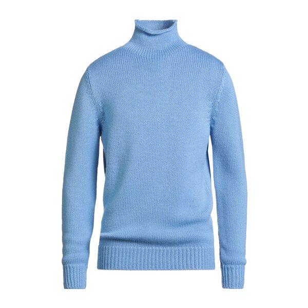 【送料無料】 フィリッポ デ ラウレンティス メンズ ニット&セーター アウター Turtlenecks Azure