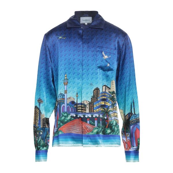 【送料無料】 カサブランカ メンズ シャツ トップス Shirts Blueのサムネイル