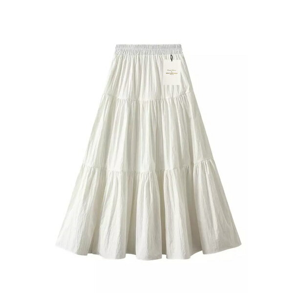 【送料無料】 トゥエンティエイト レディース スカート ボトムス Gentle Style Patchwork Cake Skirt AF0531 White