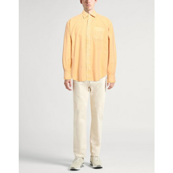 【送料無料】 アスペジ メンズ シャツ トップス Shirts Orange