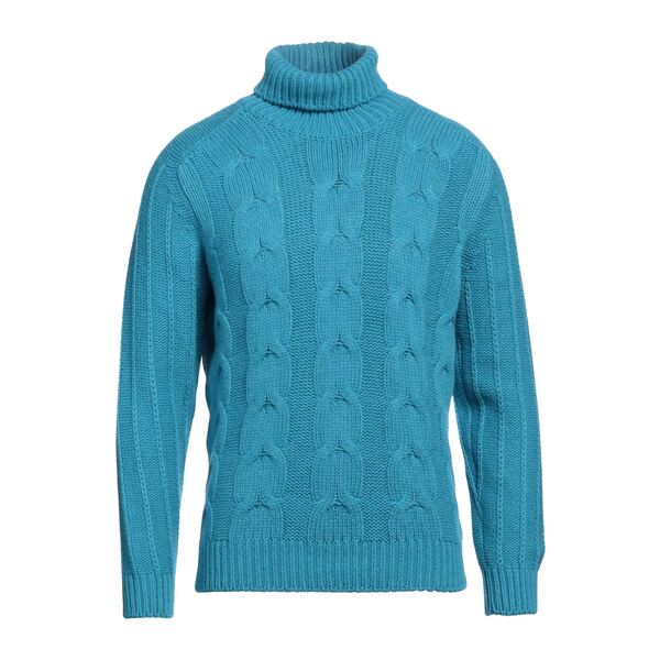 【送料無料】 グランサッソ メンズ ニット&セーター アウター Turtlenecks Azure