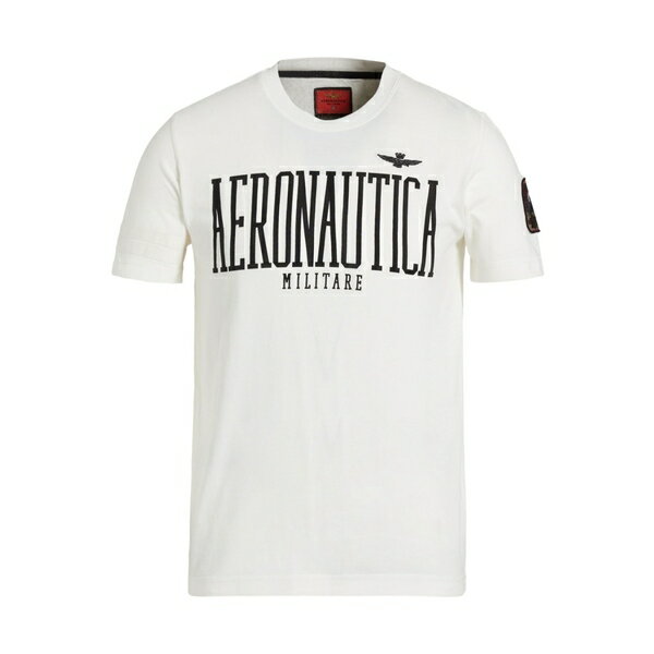 【送料無料】 アエロナウティカ ミリターレ メンズ Tシャツ トップス T-shirts White