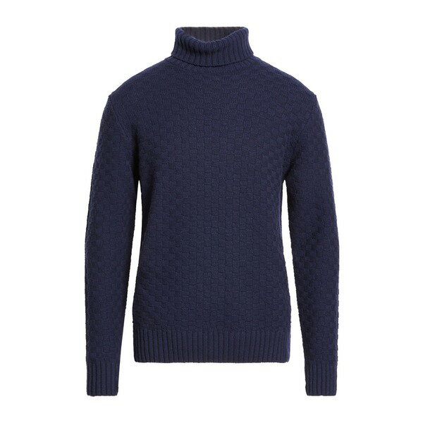 【送料無料】 フォーティウェスト メンズ ニット&セーター アウター Turtlenecks Blue