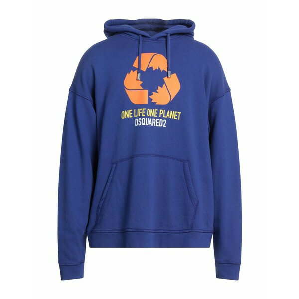 【送料無料】 ディースクエアード メンズ パーカー・スウェットシャツ アウター Sweatshirts Dark purple