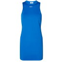 ItzCg fB[X s[X gbvX Off-White Sleek Rowing Dress Blue