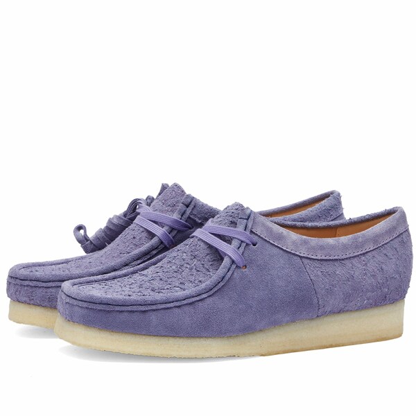 クラークス クラークス レディース スニーカー シューズ Clarks Originals x Danille Cathari Wallabee Purple