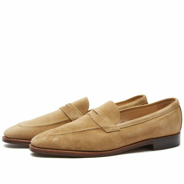 オールデン メンズ スリッポン・ローファー シューズ Alden Penny Loafer Neutrals