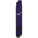 ワイスリー メンズ 靴下 アンダーウェア Y-3 X Real Madrid 4Th Jersey Socks Purple
