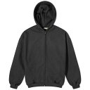 フィアオブゴッド メンズ パーカー・スウェットシャツ アウター Fear of God 8th Full Zip Hoodie Black