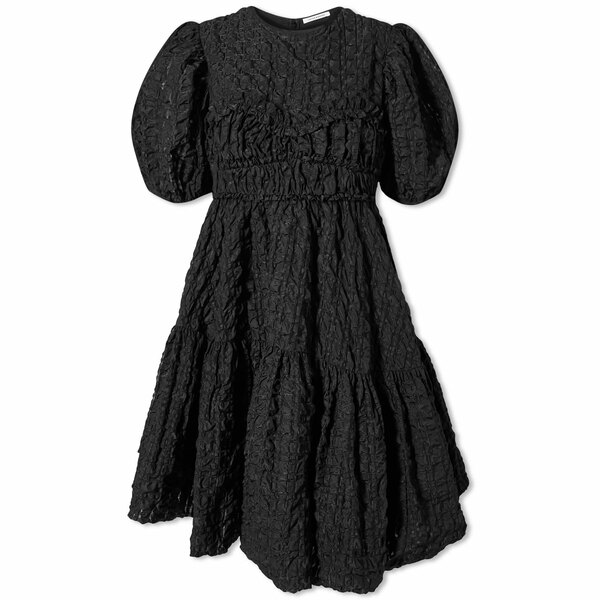 セシリー・バンセン レディース ワンピース トップス Cecilie Bahnsen Vanity Dress Black 1