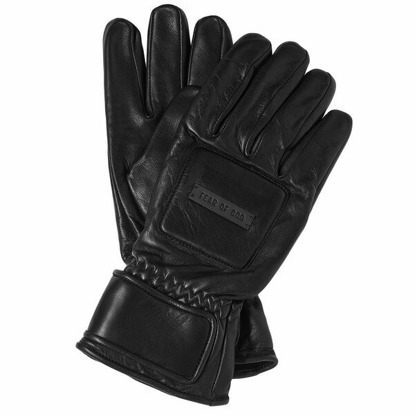 フィアオブゴッド メンズ 手袋 アクセサリー Fear of God 8th Driver Gloves Black