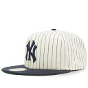 j[G Y Xq ANZT[ New Era NY Yankees Camp 59Fifty Fitted Cap Neutrals