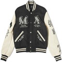 アミリ メンズ ジャケット＆ブルゾン アウター AMIRI MA Angel Varsity Jacket Black