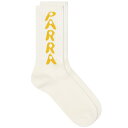 oCp[ Y C A_[EFA By Parra Hole Logo Socks White