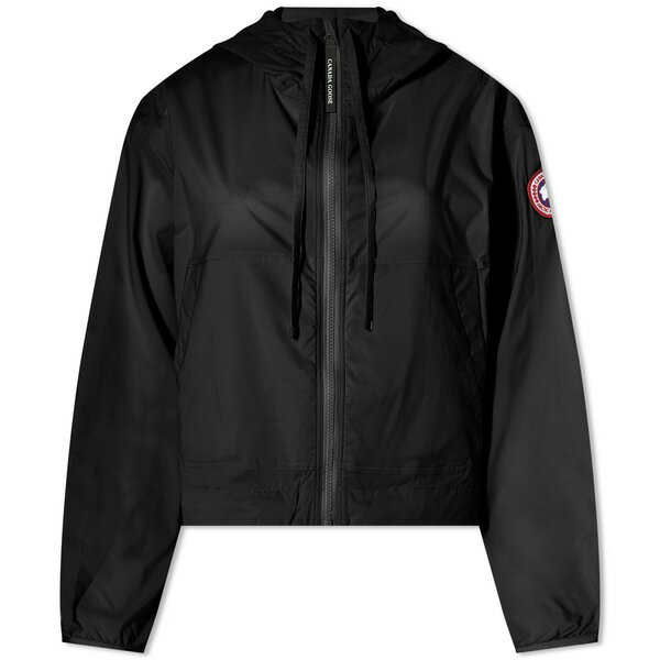 カナダグース カナダグース レディース ジャケット＆ブルゾン アウター Canada Goose Kaslo Cropped Wind Jacket Black