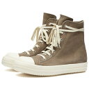 リックオウエンス メンズ スニーカー シューズ Rick Owens High Nubuck Sneakers Brown