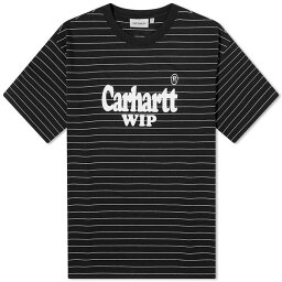 カーハート メンズ Tシャツ トップス Carhartt WIP Orlean Spree T-Shirt Black