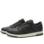 アミリ メンズ スニーカー シューズ AMIRI Skel Top Low Sneaker Black