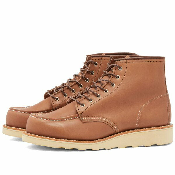 レッドウイング レッドウィング レディース ブーツ シューズ Red Wing 6" Classic Moc Boot Brown